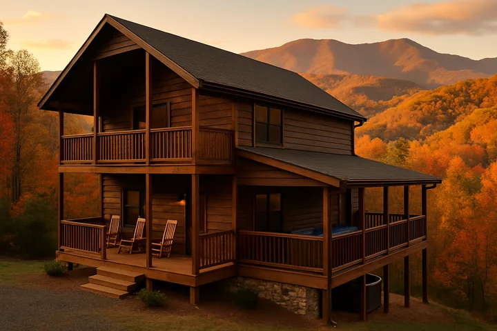 Illustrative Dollywood-corridor cabin Pigeon Forge
